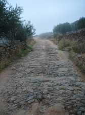 El Camino de Carrión con su empedrado antiguo